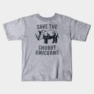 Save the Chubby Unicorns [Rx-Tp] Kids T-Shirt